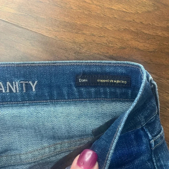 Citizens Of Humanity Dani Cropped Straight Leg Jeans-Size 24 - Picture 6 of 11